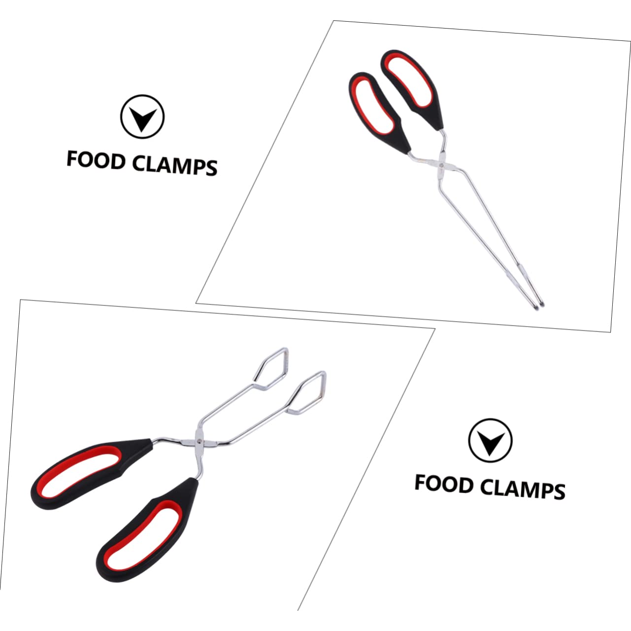 TOYANDONA 3 Series Pinzas De Cocina Multifuncionales Clip Para Pan Y Barbacoa Diseño Ergonómico Y Duradero Para Fiestas Y 3 Piezas*3