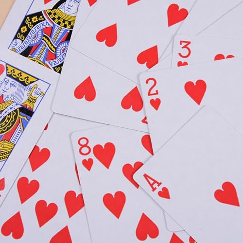 Magische Pokerkarten - Magische Spielkarten zum Angeln | Tolles Neuheitsgeschenk Magische Spielkarten Party Stage Show Requisiten Unterhaltung Magisches Spielzeug und monatliche Spiele – Bild 5