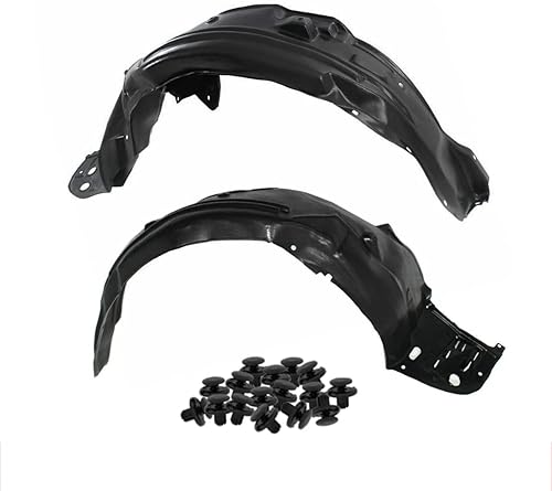 Parts N Go Juego de protectores de guardabarros con clips para Accord Coupé 2013-2015 delantero lado del conductor y pasajero izquierdo derecho