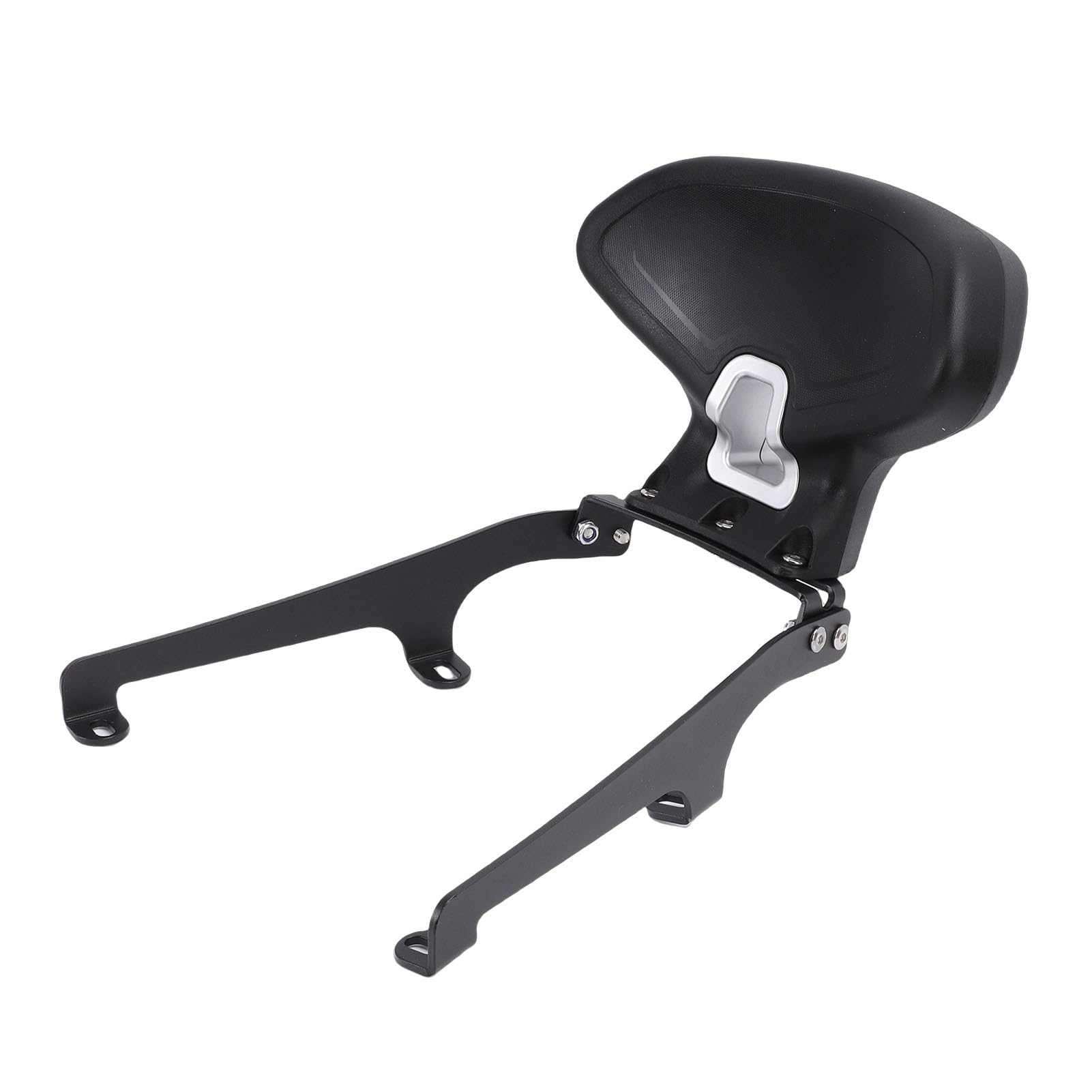 Asixxsix Schienale Posteriore per Moto, Schienale Passeggero Stabile Impermeabile e Resistente Alla Luce Solare Ad Alta elasticità, Sissy Bar con Supporto Lombare Accessori per Installazione Rapida