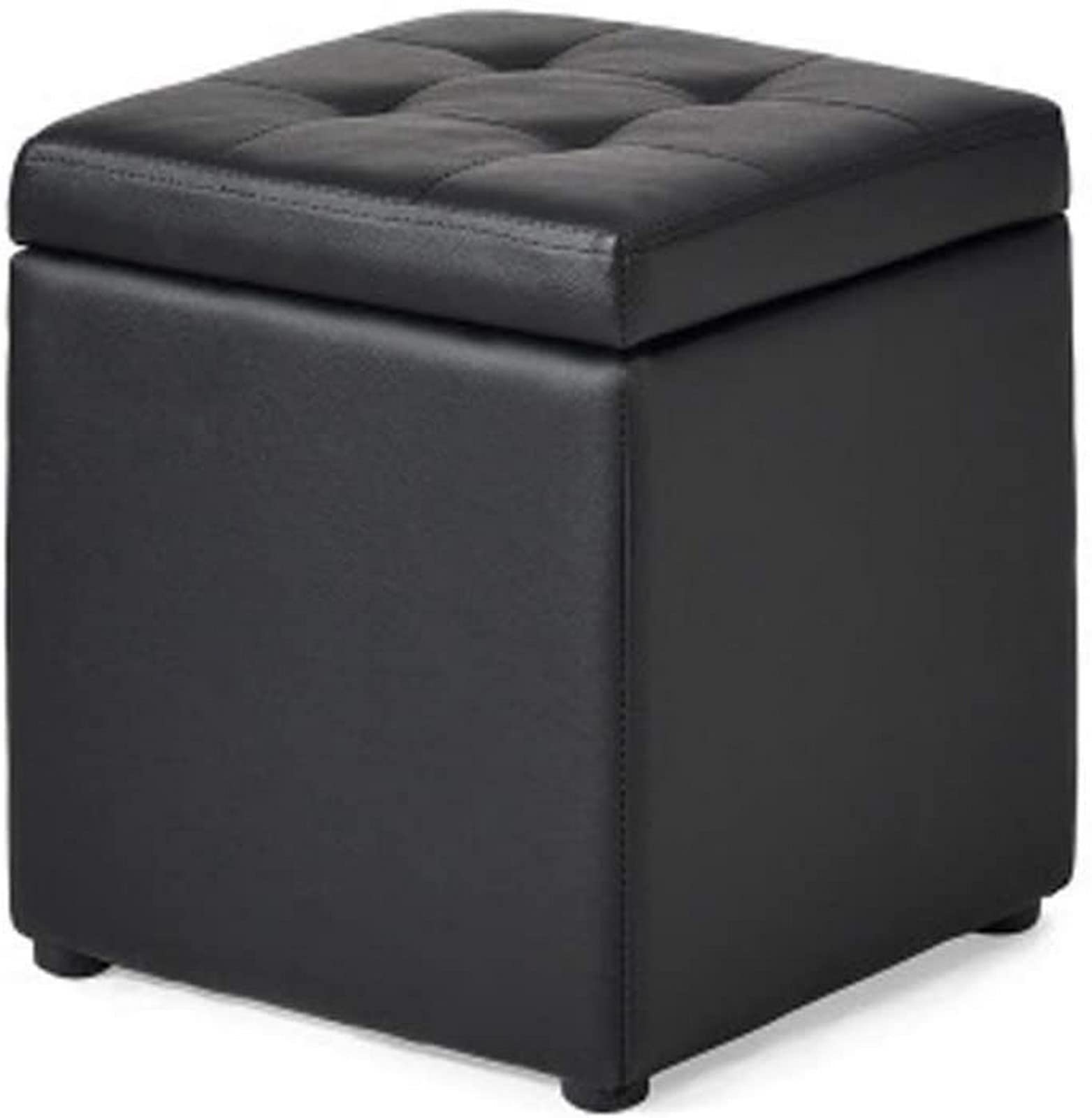 Cube Rembourré Durable et Ottoman Haut de Gamme avec Housse de Protection