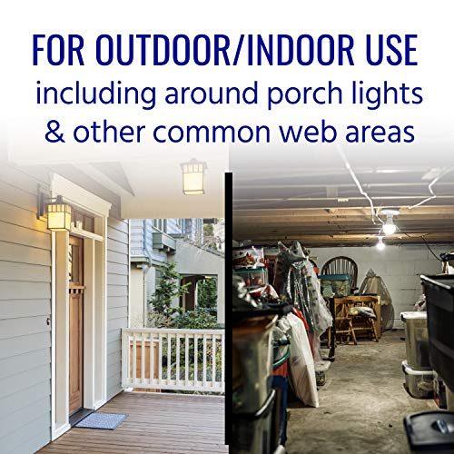 Image of TERRO Cobweb Eliminator, Spiderweb Repellent Spray for Indoor & Outdoor Use | Ready-to-Use Formula for Home Defense, Prevents Spider Web Formation, Long Lasting Outdoor Protection, T2360