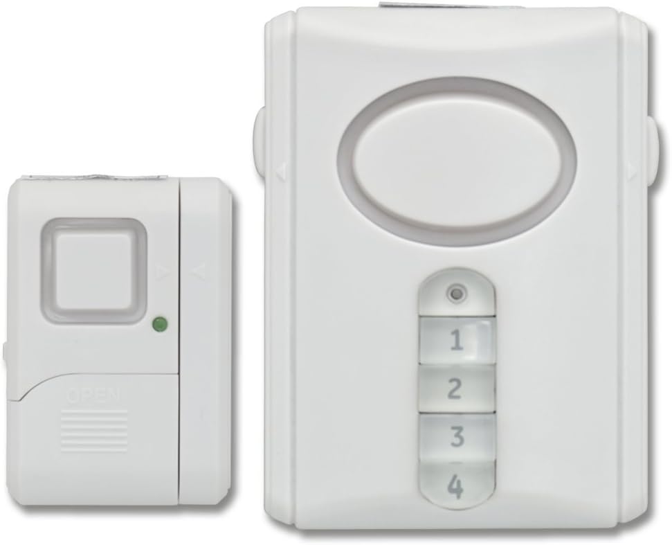 Bеѕt Cуbеr Dеаlѕ 🔥 GE Personal Security Alarm Kit, Includes Deluxe Door Alarm with Keypad Activation and Window Door Alarms, Easy Installation, DIY Home Protection, Burglar Alert, Magnetic Sensor, Off/Chime/Alarm, 51107 Flаѕh Dеаlѕ - 60% оƒƒ GE Personal Security Alarm Kit, Includes Deluxe Door Alarm with Keypad Activation and Window Door Alarms, Easy Installation, DIY Home Protection, Burglar Alert, Magnetic Sensor, Off/Chime/Alarm, 51107