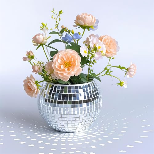 Discokugel-Blumentopf