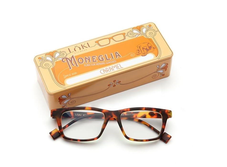 Loki moneglia Gafas, Adultos Unisex, Tortoise, Talla única
