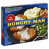 HUNGRY MAN TV COUNTRY FRIED CHICKEN DINNER 1 LB PACK OF 3