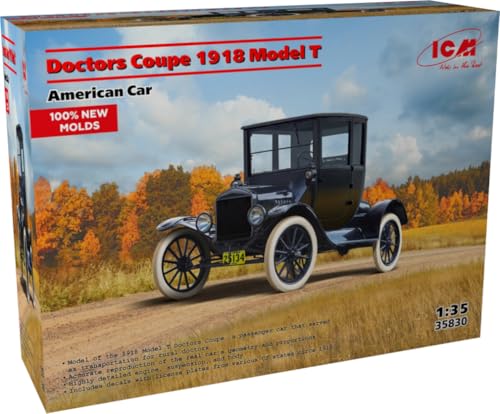 ICM 35830 Ford 1918 Dr. Coupe 1/35 maquette plastique de haute précision