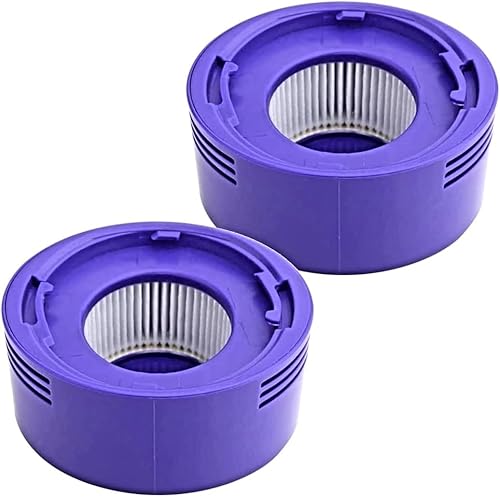 SCREENTRONICS Paquete de 2 filtros HEPA de poste de motor compatibles para Dyson V7 V8 SV10 SV11 Absolute Animal Motorhead Aspirador Parte #