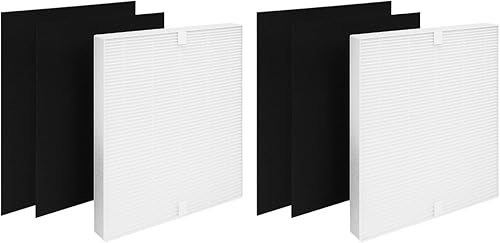 Miniatura 10 de Nispira AP-1512HH Filtro de repuesto compatible con Coway Airmega 200M purificador de aire AP-1518R Mighty Air (1) True HEPA (2) carbón activado, 1