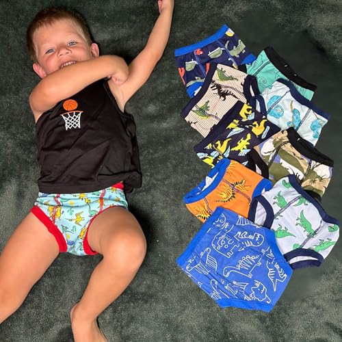 Image of BIG ELEPHANT 10-Pack Potty Training Underwear, Toddler Training Pants
