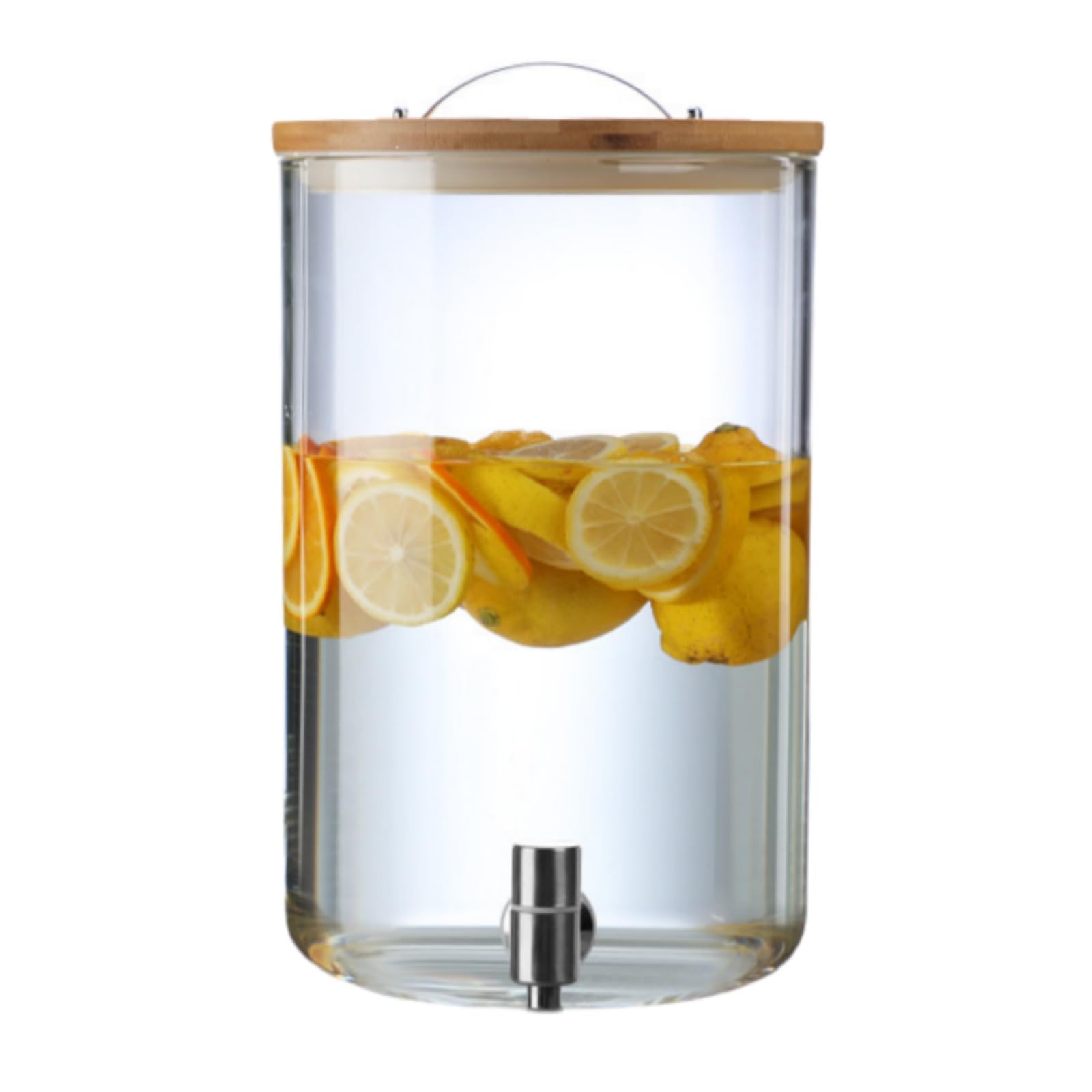 Amazon.co.jp: NIGOEドリンクサーバー ガラス 大容量 2.5L/5L/7.5L/10L