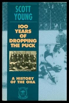 Hardcover 100 Years of Dropping the Puck Book
