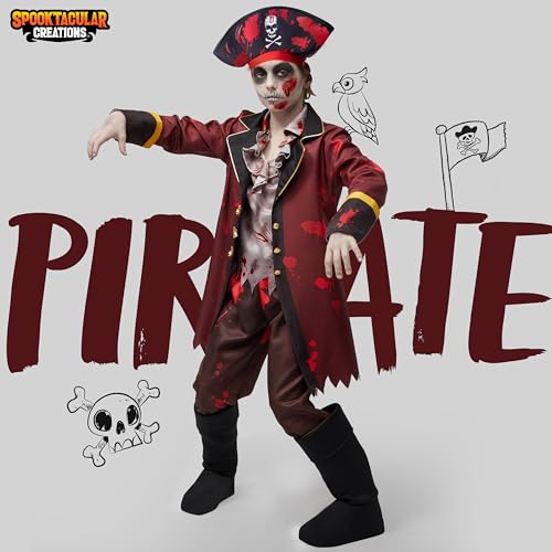 Spooktacular Creations 21870-M Boy Pirate Zombie Costume thumb #1
