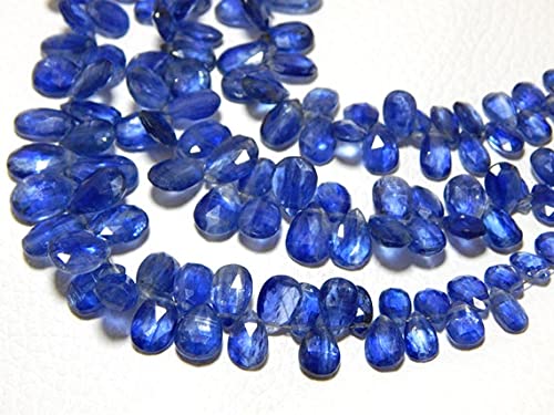 Kyanite perles poire naturelles pour remplacer les fausses pierres ternes