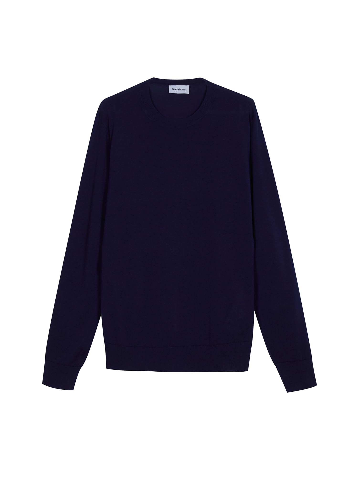 Diana Studio - Maglia rasata in 100% Cotone Leggero Extra Ritorto, Uomo, Maniche Lunghe, Casual Fit