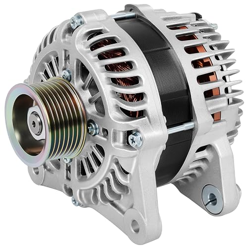 Image of SCITOO Alternator Fits for Nissan for Versa 1.6L 2012-2018,for Nissan for Versa Note 1.6L 2014-2018,12V 110Amp CW 7-Groove 11547 A002TJ1791 A2TJ1791 23100-3BE1A