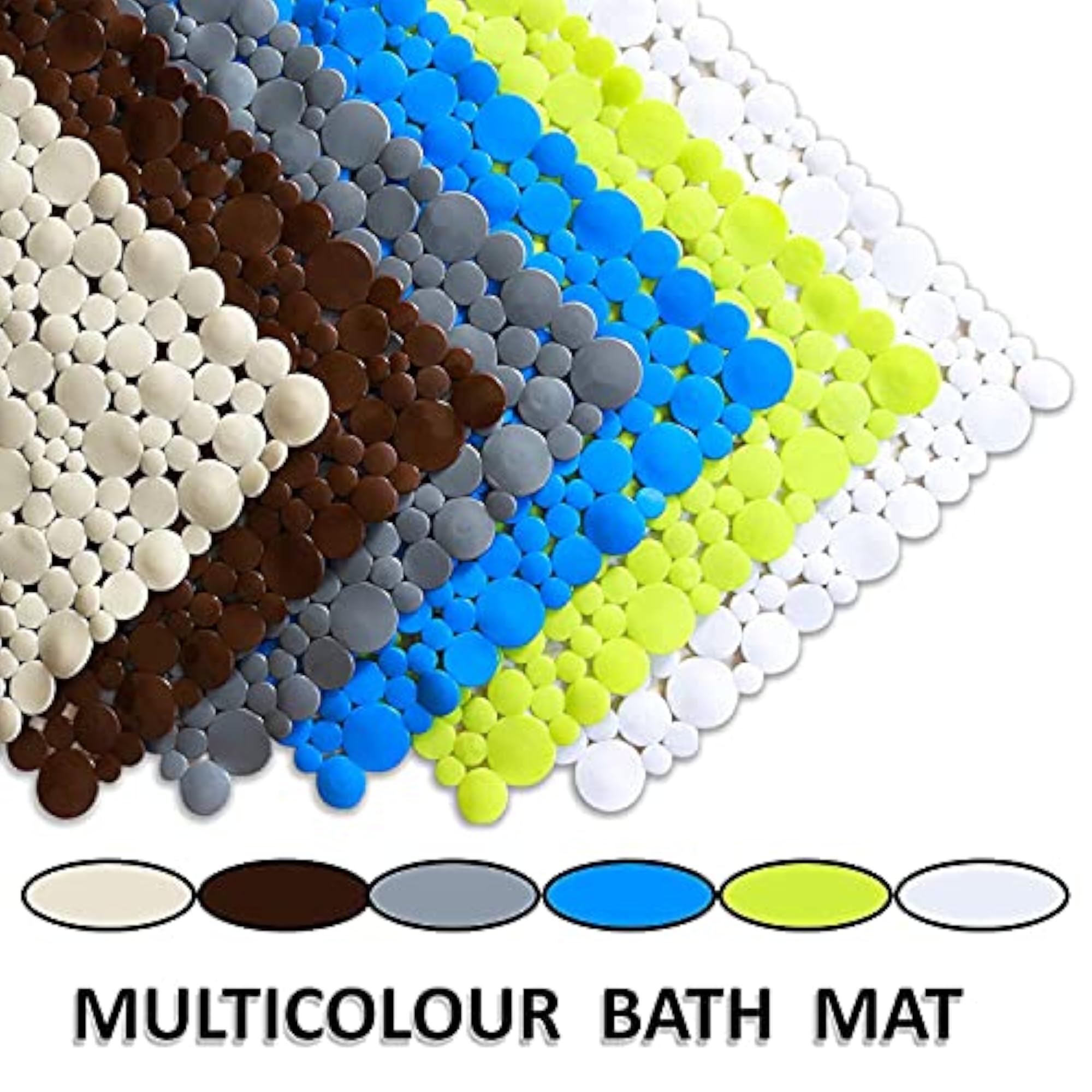 Multipurpose Silicone Bath Mat for Shower Spa