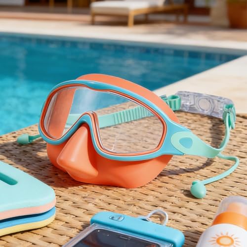 Générique Occhialini da nuoto - Occhialini da nuoto per bambini | Occh ialini daa nuotoo per bambinii, Occhialinii daa nuotoo per piscina | Attrezzatura per l'acqua antiappannamento | peer bambini i – vue 2