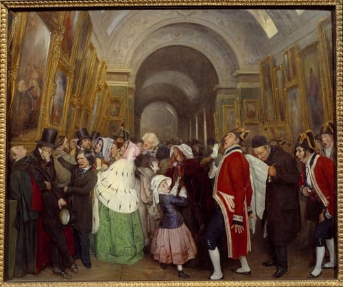 Toile Pour la Décoration Murale François Auguste Biard Chef-d'œuvre Salon Impression HD