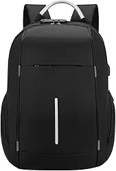 Mochila Impermeável USB Senha Reforçada Executiva