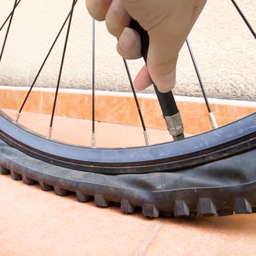 Image of 2 PCS Tire Pressure Guage Hose Replacement with Standard Locking Air Chuck and G1 /4 Standard Tire Valve Fine Thread