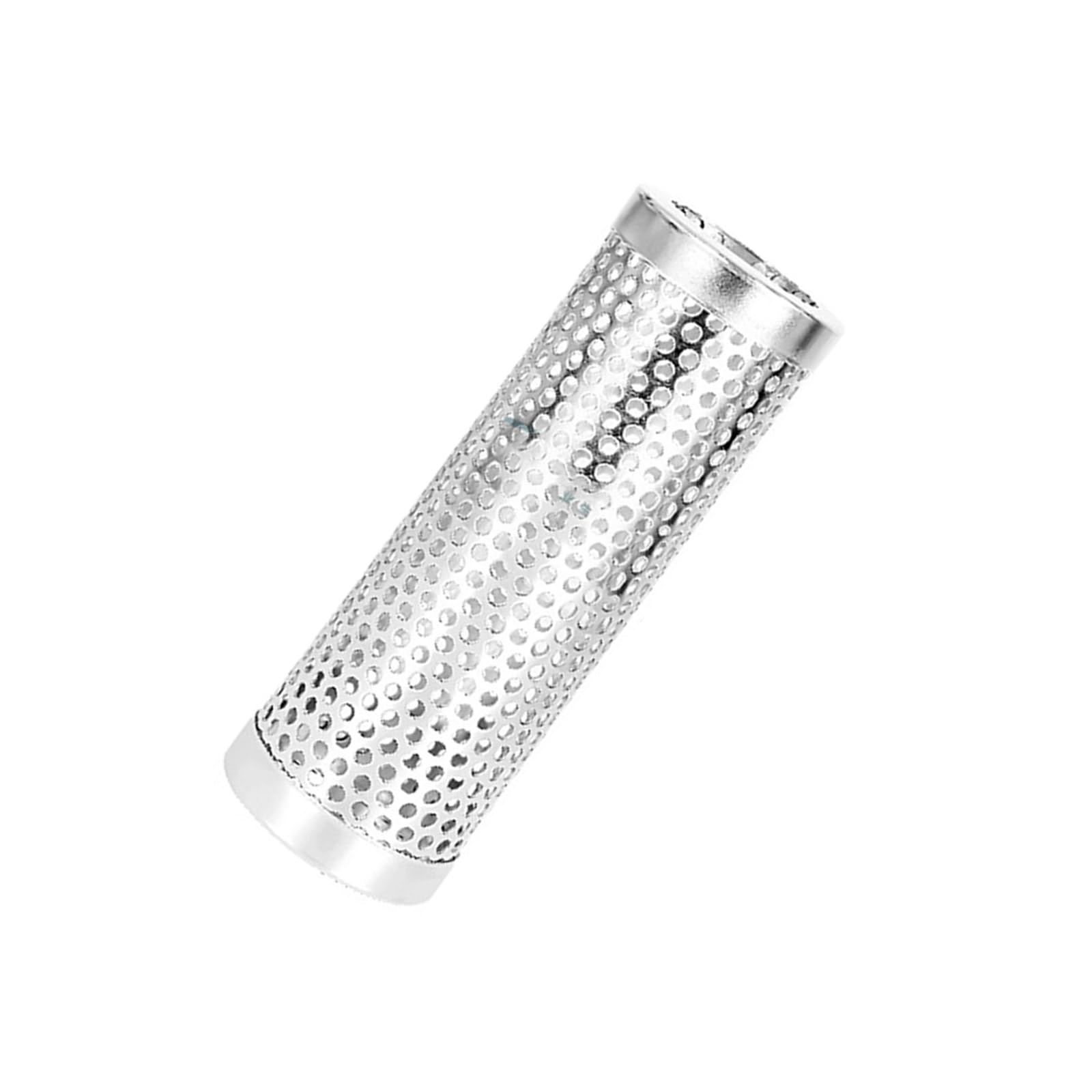 Kalttoy 6 Inch Round Practical Smoker Tube 304Stainless Steel Grilling Tube Smoked Box Suitable For Backyard Parties Enhancing Bbq Charm Smoked Generator