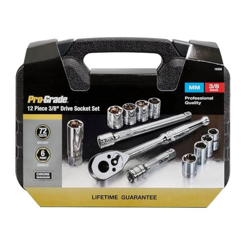 Set Mecánico Métrico 12 Piezas Pro-Grade 3/8" miniatura 1