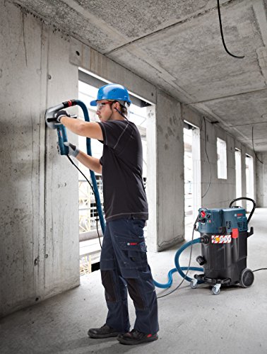 Bosch Professional stofzuiger voor nat en droog GAS 55 M AFC (incl. spleetzuigmond, 35mmØ, afvoerzak, bocht, vloerzuigmondset, 1 platte plooifilter PES, 3x0,35m zuigbuis, slang 5m met gereedschapsmof) - Image 4
