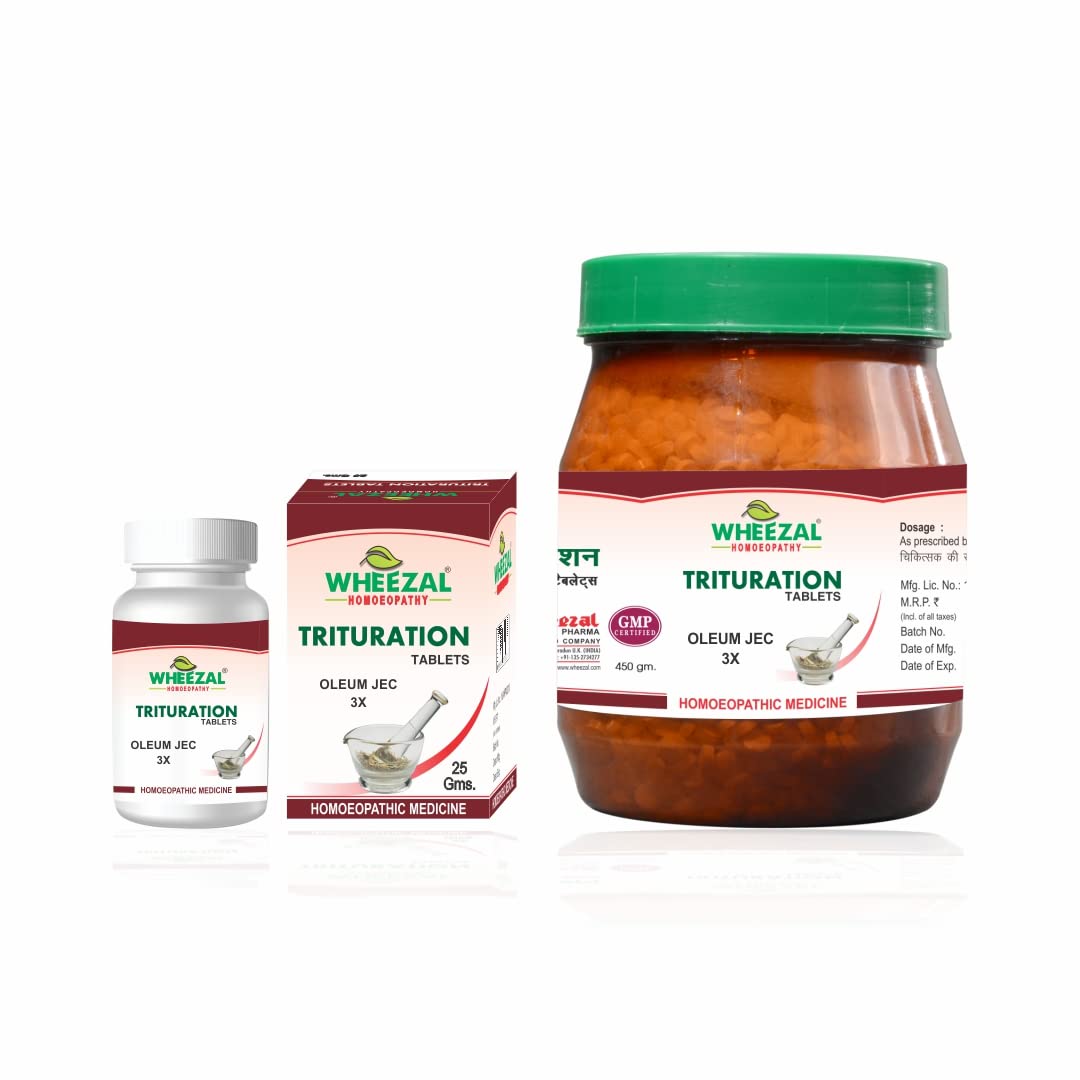 WHEEZAL OLEUM JEC TABLET (3X, 450 GM)