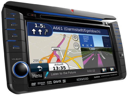 Preisvergleich Produktbild Kenwood DNX-521VBT Navigationssystem (Kontinent)