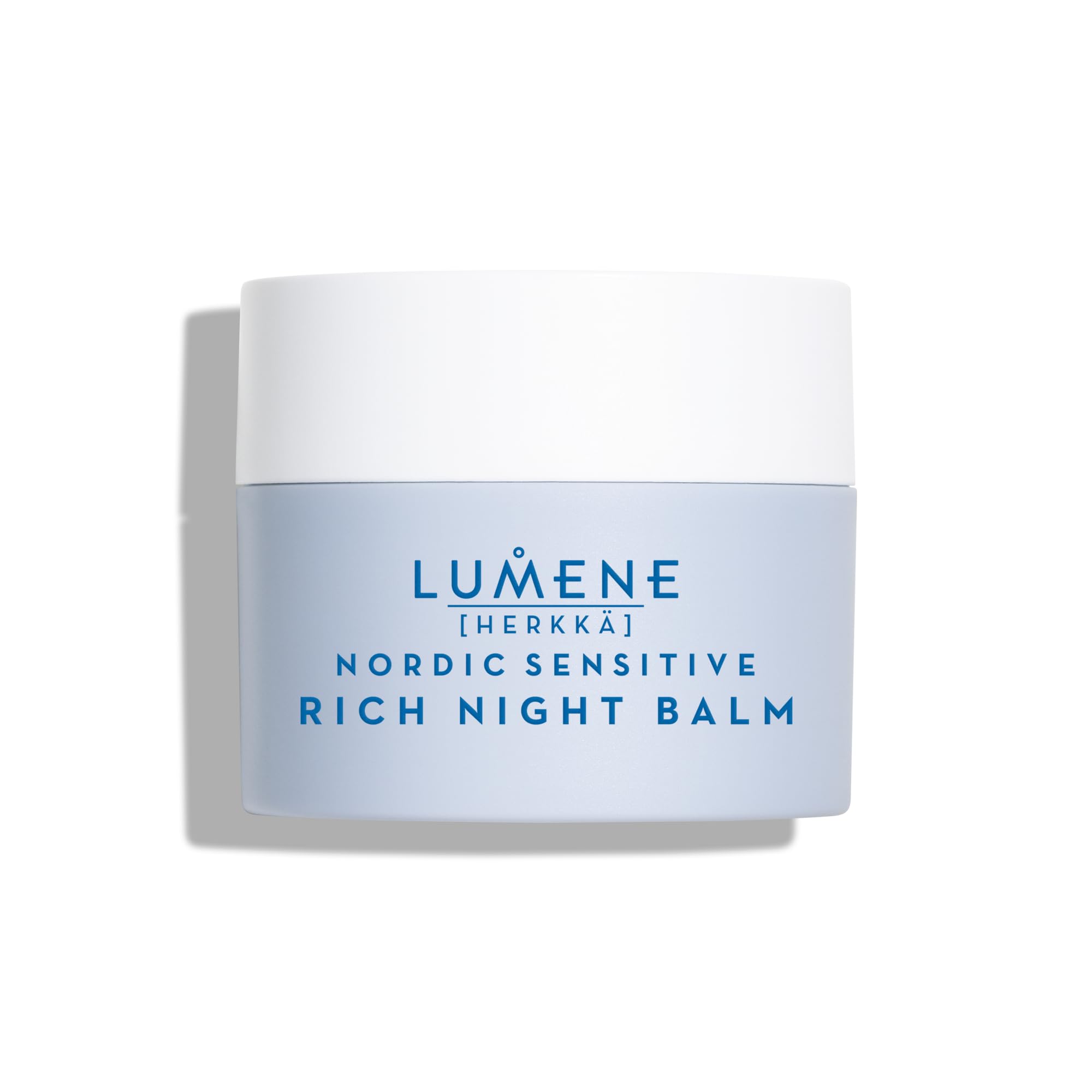 LumeneNordic Sensitive Night Cream | Nourishing Night Balm for Sensitive Skin | Fragrance-Free | Vegan Formula | Nordic Soothing Ingredients | 50 ml