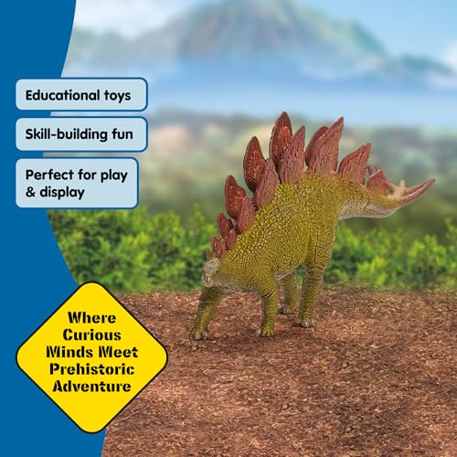 Image of Schleich Dinosaurs | Stegosaurus 15040 | from 3 years | 5 x 20 x 10 cm