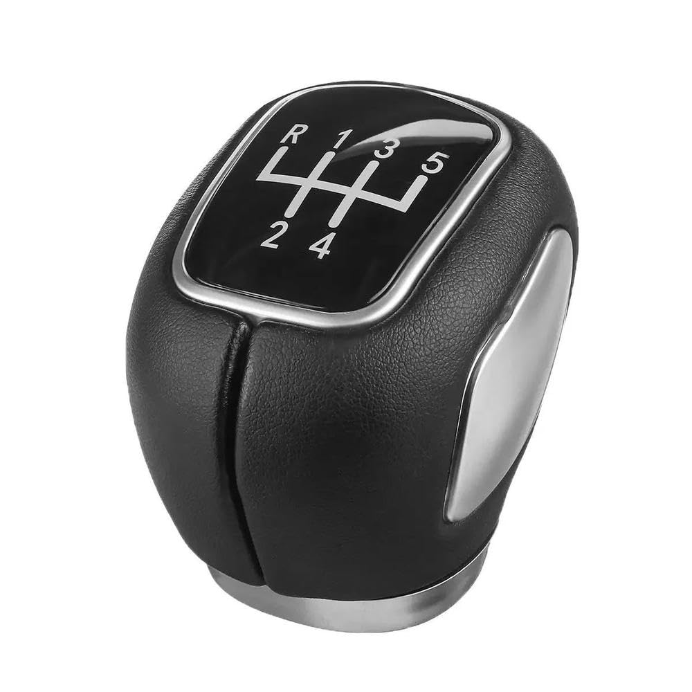 SXQPOCAR Manual Gear Shift Knob for Chevrolet Cruze 2009-2015 PU Leather Shifter Lever Head Shift Lever Head(5 Speed)