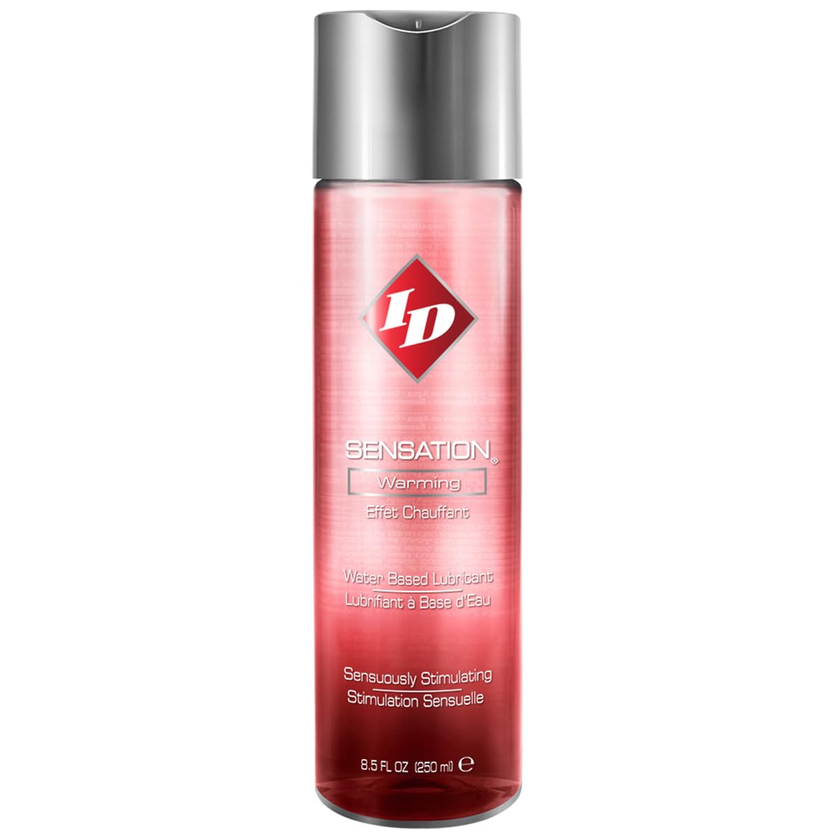 ID Sensation Sex Lube Pleasure Enhancing 250ml, Premium Tingling Lube Water Based Unflavoured for Improved Intimacy