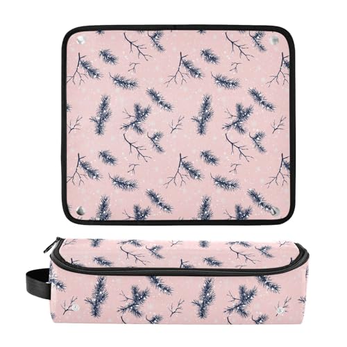 Bolsa de viaje para herramientas de cabello con estampado Marble, resistente al calor, para planchas, rizadores y accesorios de cuidado capilar miniatura 3