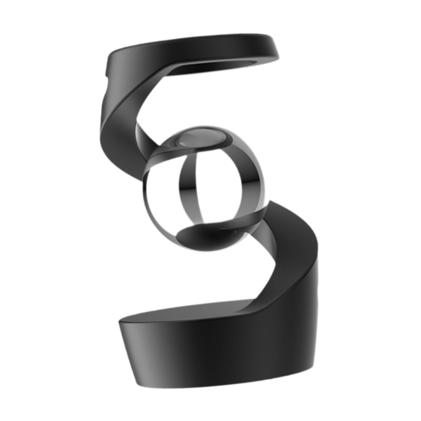 Harilla Defying Desk Toy Relaxing Toy Tabletop Ornament Aluminum Alloy Desktop Suspended Floating Ball,