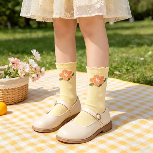 Image of YYaaloa Women Above Ankle Crew Socks Soft Cotton Casual Calf Workout Socks