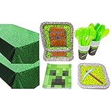 Blue Orchards Mining Fun Deluxe Party Packs (for 16 Guests!), Mining Birthday Party Decorations,...