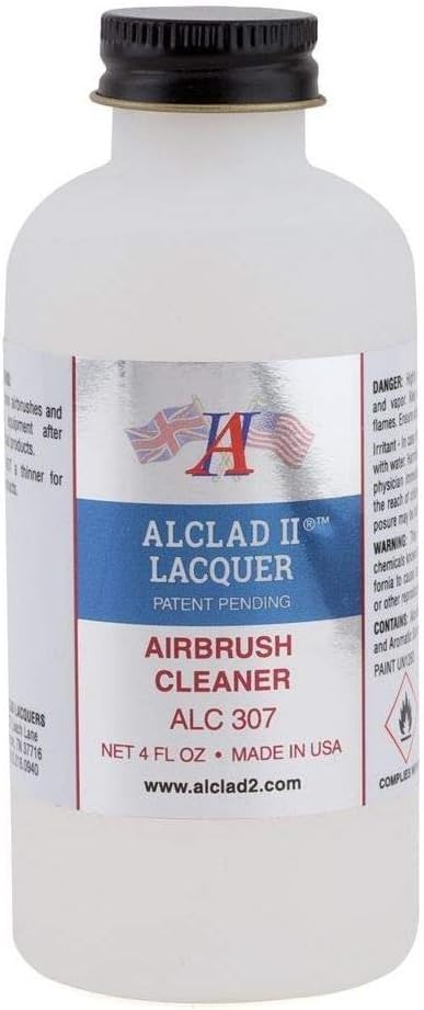 AL307 ALC307 Aalcladd II Lacquers Aalcladd Airbrush Cleaner (4oz) ALCL307