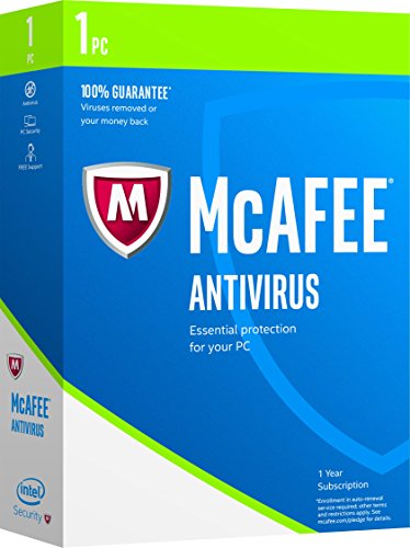 McAfee 2017 AntiVirus -1 PC [Keycode]