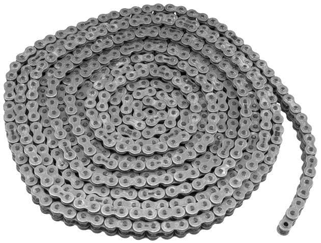 ATV&UTV Replace Parts & Accessories for BikeMaster 420 Heavy Duty Precision Roller Chain Bulk Roll 25' Natural Mod-BBM45-FV22255