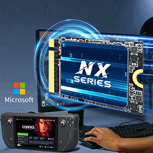 Image of KingSpec 1TB M.2 2230 SSD NVMe Gen3x4, PCIe 3.0 SSD with 3D NAND Flash, Internal Solid State Hard Drive for Steam Deck & Surface Pro (Read Speed up to 3500MB /s)