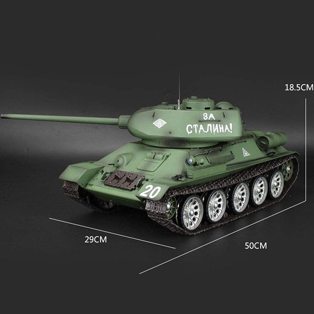 Amazon.co.jp: ラジコン 戦車 ソビエトT-34/85中戦車 2.4GHz 1/16