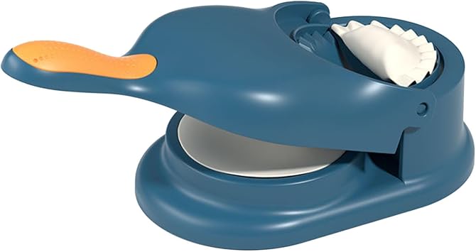 2 In 1 Dumpling Maker Machine, 2025 New Manual Dumpling Dough Dumpling Making Device Machine, Empanada Maker Press, Dumpling Wrappers Press Wrapper for Home Kitchen Blue
