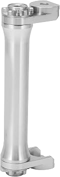 Folding Bike Wheel Extender, Lightweight Aluminum Alloy Telescopic Design for Compact Storage Telescopic Bike Accessory Silver Finish for Commuters Travelers Urban Cyclists