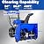 BILT HARD 2 Stage Gas Snow Blower 24" Working Width Self-Propelled Snowblower with Electric Start and LED Headlight, Snow Removal Machine for Driveway