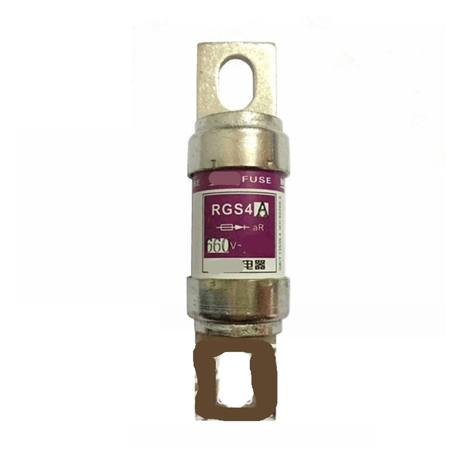 Fusible rapide RGS4A 200A à haute capacité de coupure pour armoire