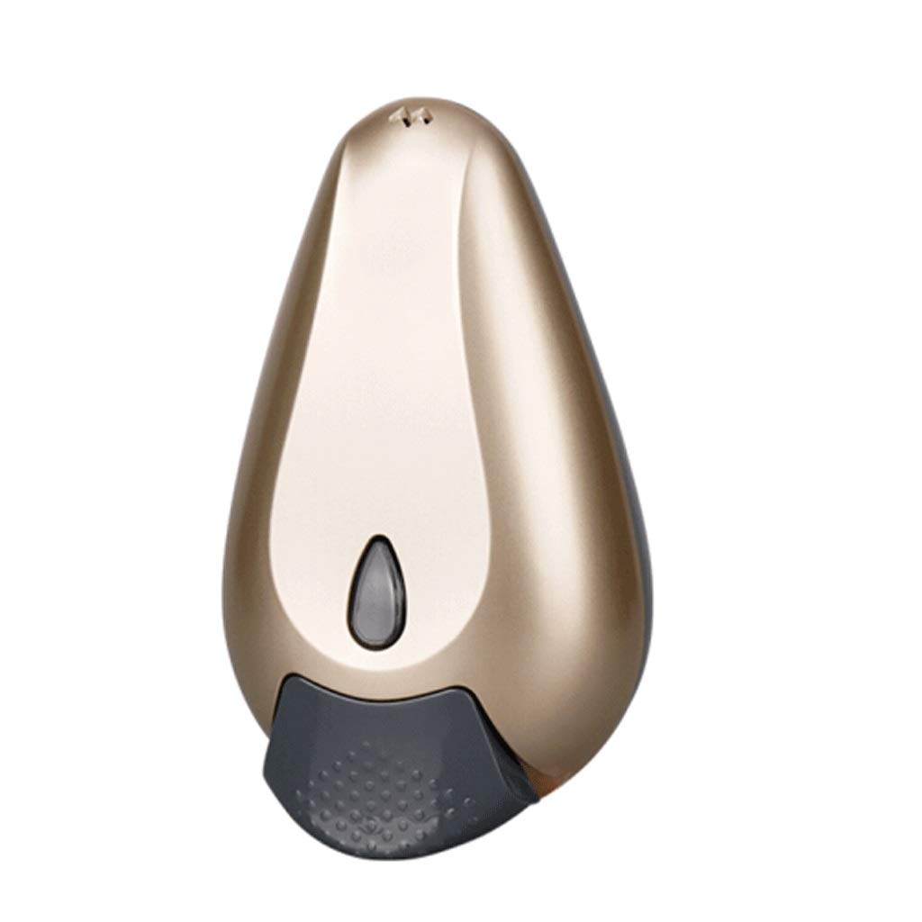 Distributori di Sapone da banco, distributore di Sapone per Cucina, Bagno, Montaggio a Parete per contenitori liquidi, Shampoo, bagnoschiuma, 13,5 Once, 400 ml (Oro)