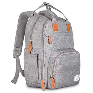 TETHYS Wickelrucksack Multifunktional Grau