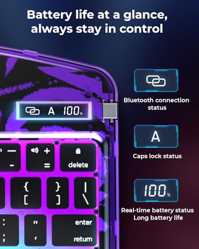 Funda con teclado iPad Pro 11 M4 2024 trackpad soporte lapiz transparente 4